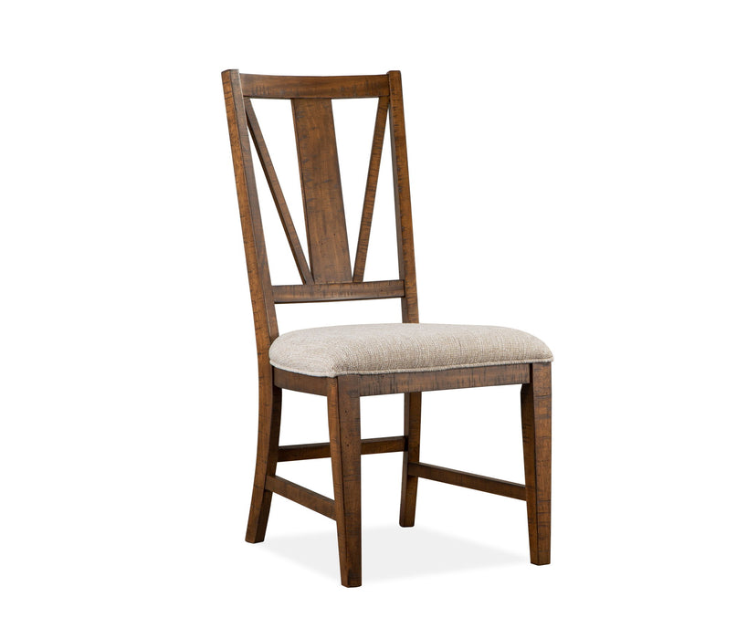 Bay Creek - Dining Side Chair With Upholstered Seat (Set of 2) - Toasted Nutmeg Magnussen Furniture