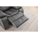 Recliner Chair With Vibration And Heating - Gray Home Essentials