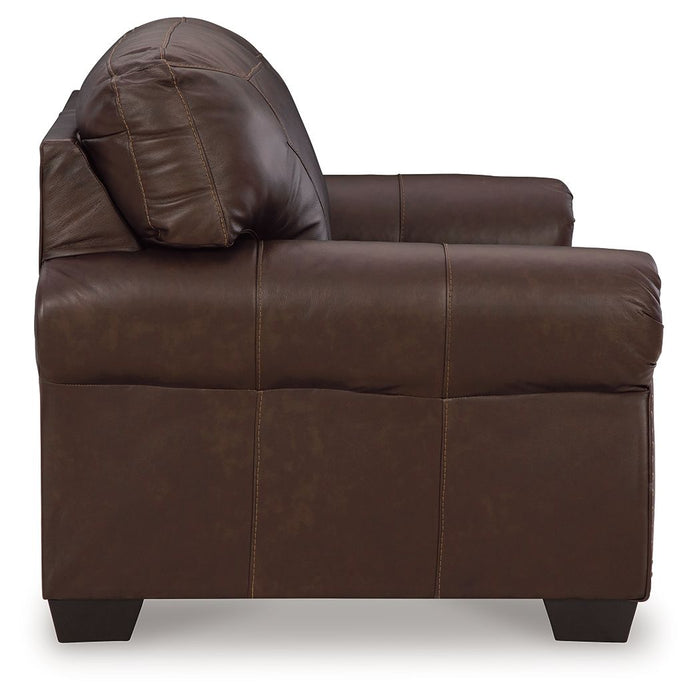 Colleton - Loveseat - Dark Brown Signature Design by Ashley®