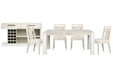 Lorelei - Extendable Rectangular Dining Table Set Magnussen Furniture