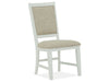 Heron Cove - Step Up Side Chair With Upholstered Seat & Back (Set of 2) - Chalk White Magnussen Furniture