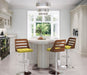 Trevi - Mid Century Modern Adjustable Barstool With Swivel Lumi Source