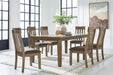 Urbinforte - Extension Dining Table Set Signature Design by Ashley®