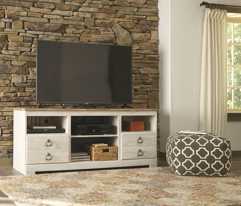 Willowton - Entertainment Center With Fireplace Option Signature Design by Ashley®