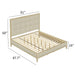 Adeline - Bed With LED Light (Low Footboard) Home Essentials