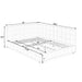 Upholstered Storage Tufted Bed Frame With Backrest And Armrests Home Essentials