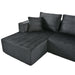 U-Shaped Modular Sectional Sofa With Double Chaise, Oversized Deep Seat For Living Room Home Essentials