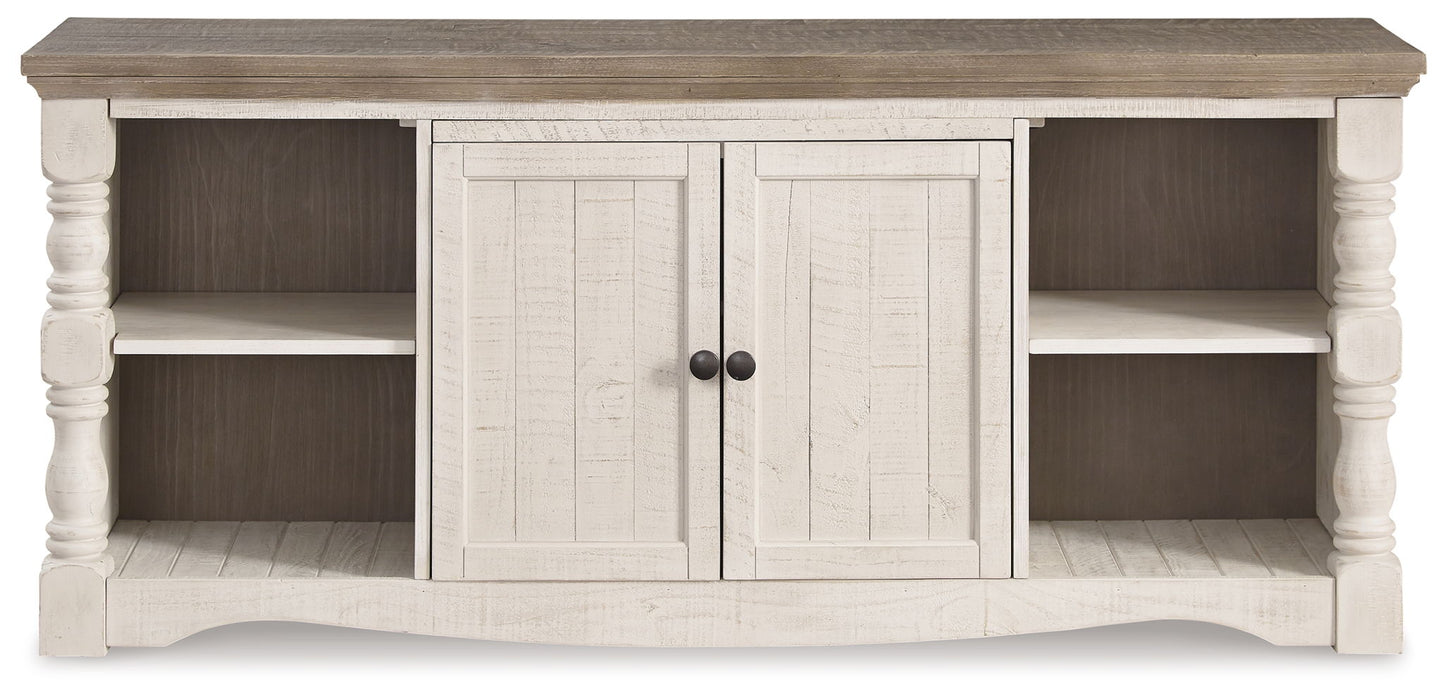Havalance - Extra Large TV Stand - 2 Doors - Brown / Beige Signature Design by Ashley®