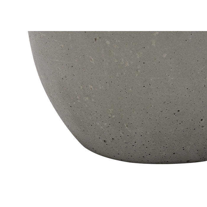 Lighting, Table Lamp, Concrete, Contemporary - Gray / Cream 8th Street