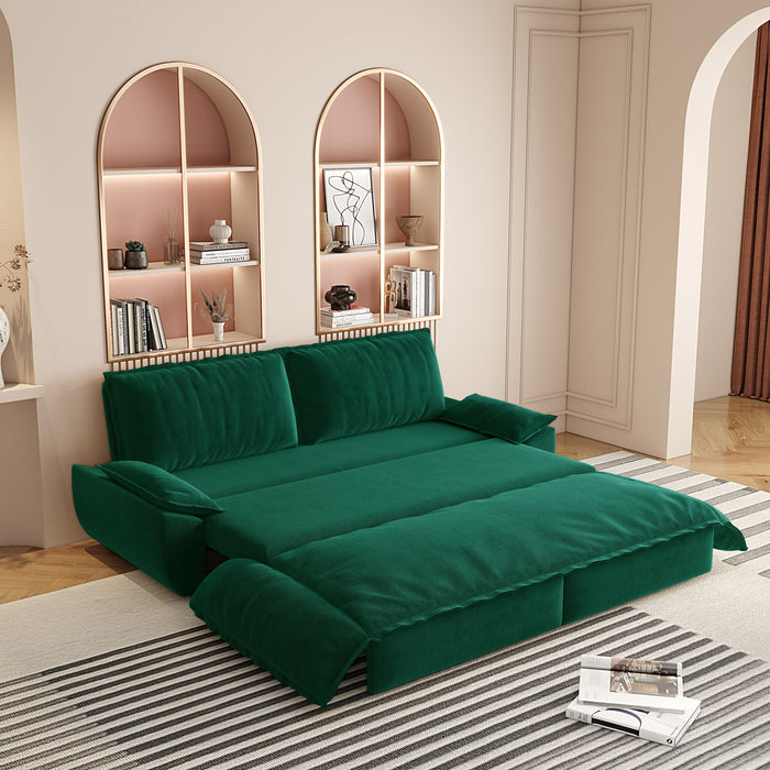 Queen Pull Out Bed, 3 In 1 Convertible Sleeper Sofa Home Essentials