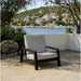 Verona - Seating Lounge Chair (Set of 2) - Dark Espresso / Gray / Off White Home Essentials