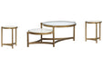 Cassidy - Shaped Cocktail Table Set Magnussen Furniture