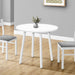 3 Pieces Dining Table Set, Small, Drop Leaf, Contemporary & Modern 8th Street