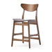Elegant Counter Height Chair With Cushioned Seat Noble House