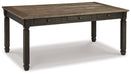 Tyler Creek - Rectangular Dining Room Table - Black / Gray Signature Design by Ashley®