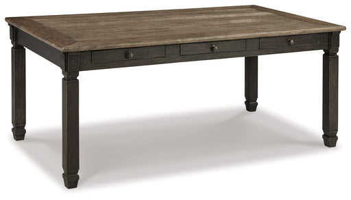 Tyler Creek - Rectangular Dining Room Table - Black / Gray Signature Design by Ashley®