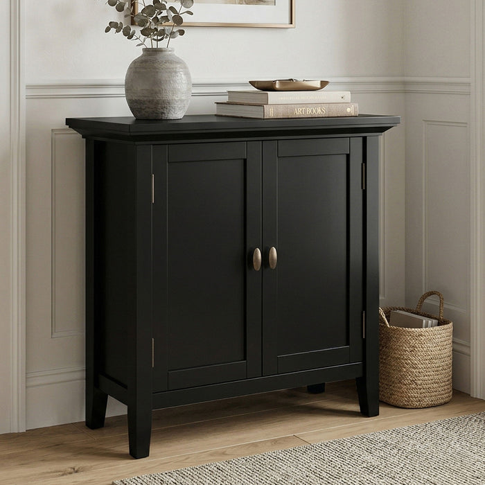 Redmond - Handcrafted Low Storage Cabinet Simpli-Home