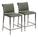 Freesia - Counter Stool (Set of 2) Zuo Modern