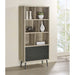 Minerva - 3 Shelf Bookcase With Drawers - Natural Furniture Max