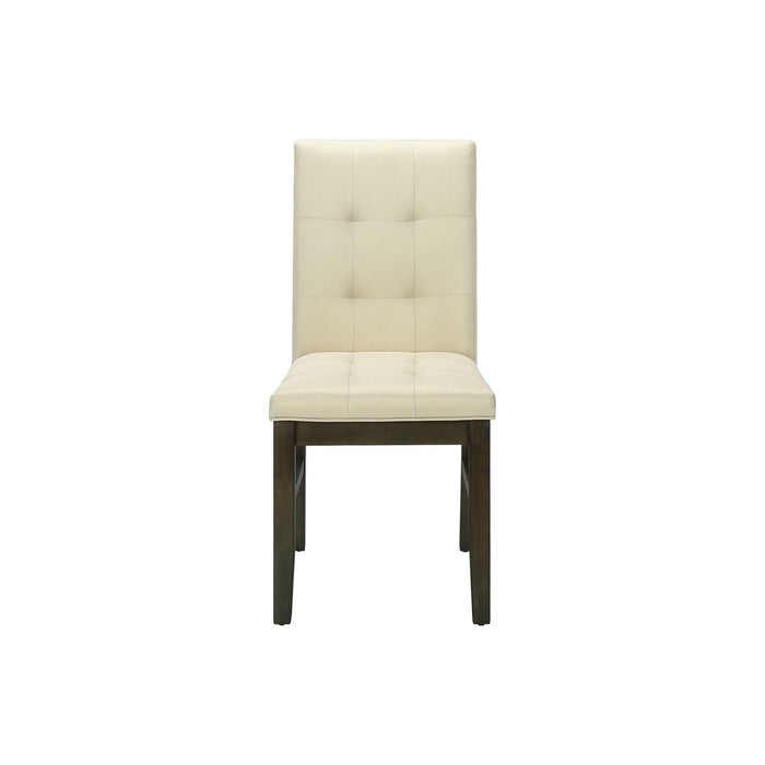 Dining Chair, Upholstered, Dining Room, Transitional (Set of 2) - Cream 8th Street