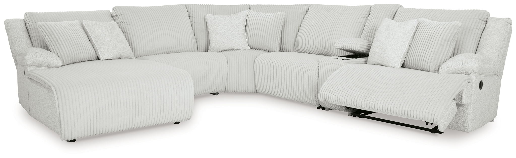 Top Tier - 6 Piece Reclining Sectional Signature Design by Ashley®