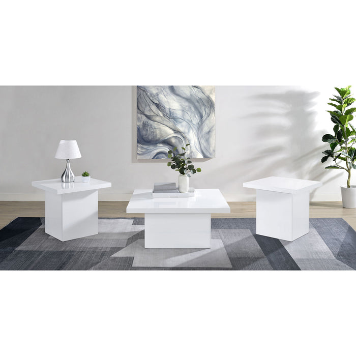 Eldridge - Coffee Table Set With Square Tops Furniture Max