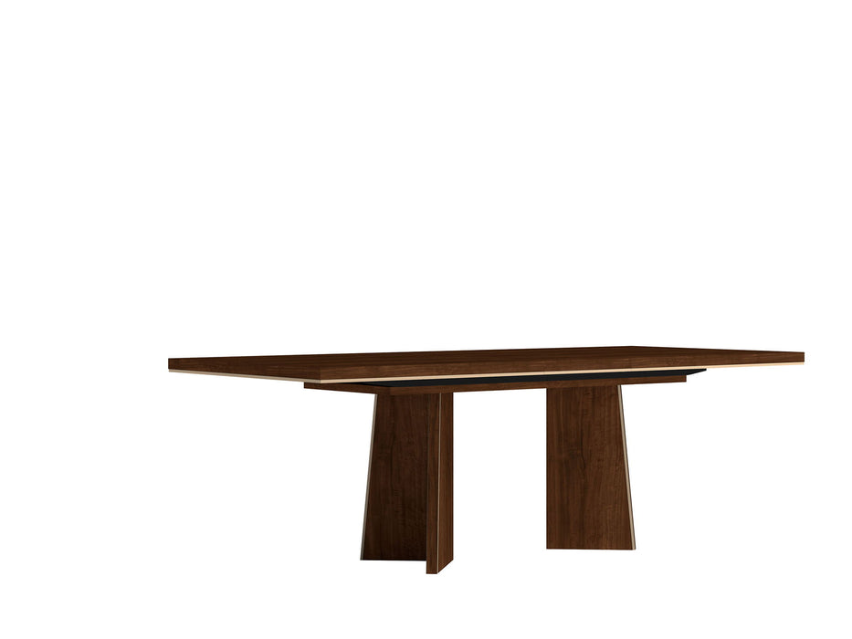 Eva - Dining Table - Dark Brown Status Italy