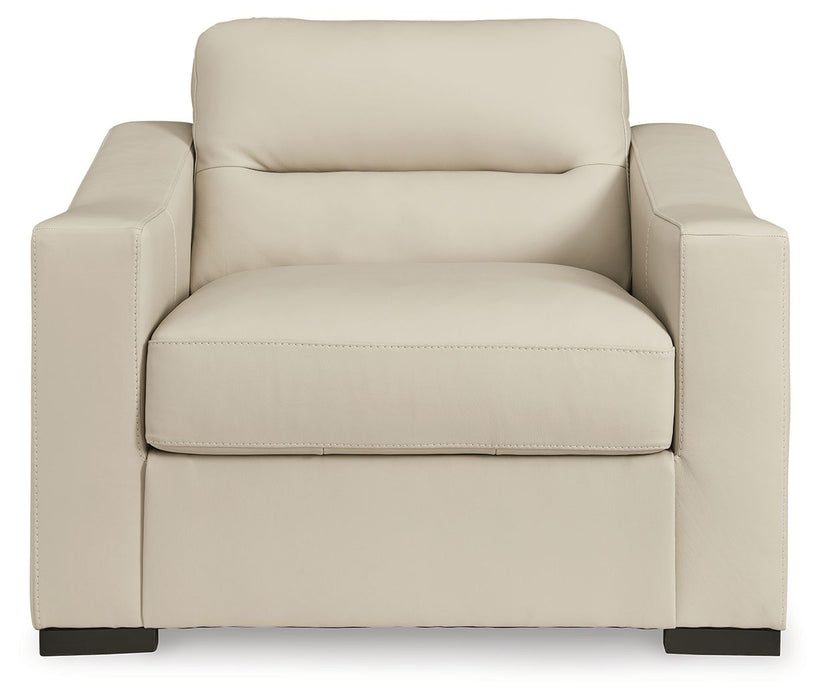 Treasure Trove - 2 Pc. - Chair And A Half, Ottoman - Almond Signature Design by Ashley®