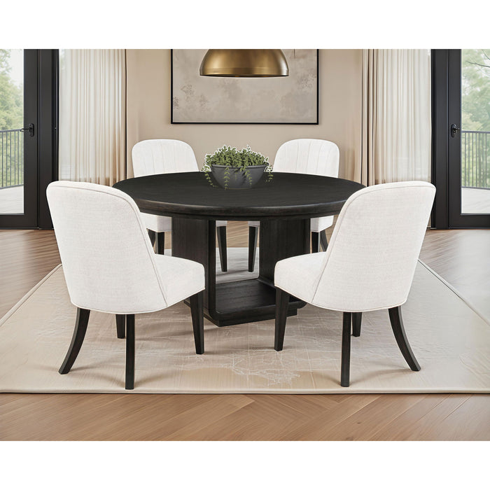 Bangor - Round Dining Table Set With Chairs Furniture Max