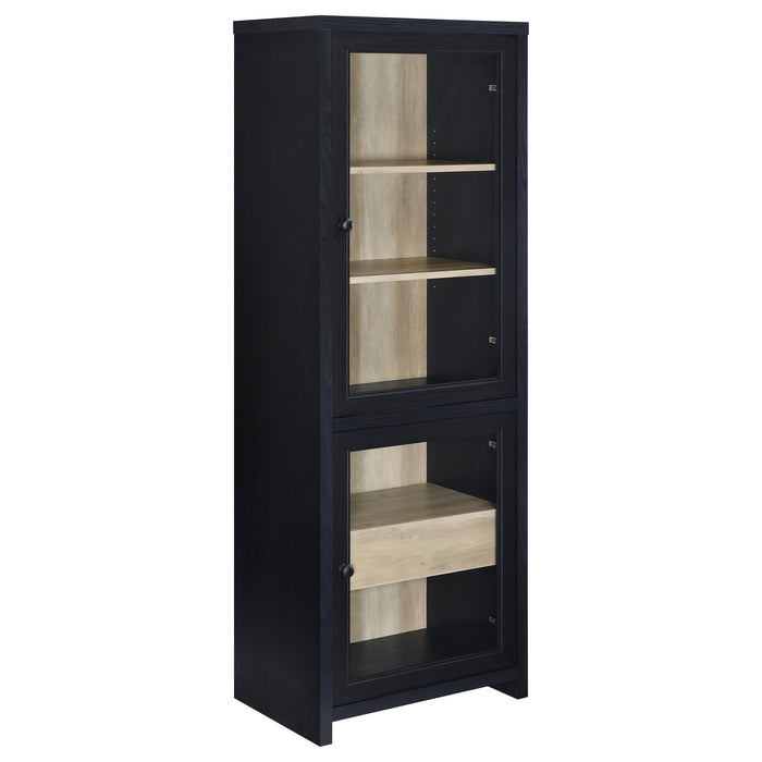 Kennison - Media Tower - Black Furniture Max