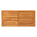 Catriona - 3 Piece Wood Outdoor Dining Set - Teak Noble House