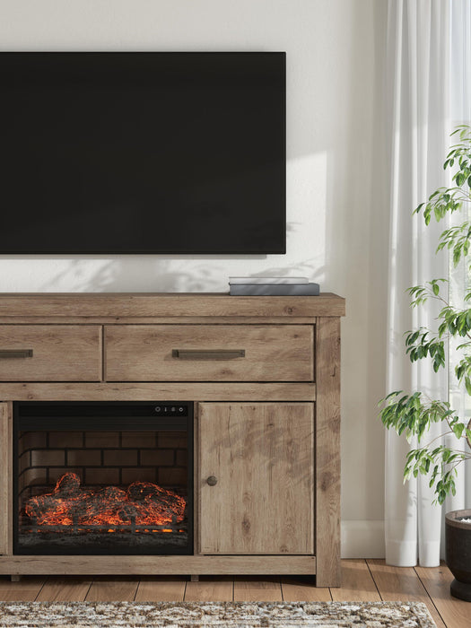 Garistyn - TV Stand With Fireplace Option Signature Design by Ashley®