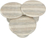 Emara - 3 Piece Concrete And Fiberglass Indoor / Outdoor Coffee Table Meridian Furniture