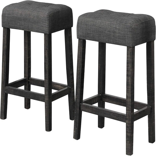 Transitional Backless Counter Stool (Set of 2) Home Essentials