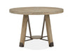 Ainsley - Round Dining Table - Cerused Khaki Magnussen Furniture