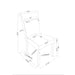 Extra Padded Dining Chair (Set of 2) Global Furniture USA