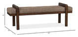 Belville - Upholstered Bench - Chestnut Brown Magnussen Furniture