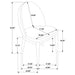 Flores - Dining Side Chair (Set of 2) - Mango Color Furniture Max