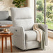 29.92" 270 Power Swivel Rocker Recliner Chair, Electric Glider Reclining Sofa With USB Ports, Power Swivel Glider, Rocking Chair Nursery Recliners For Living Room Bedroom Home Essentials
