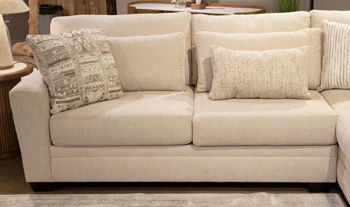Mandi Point - LAF Loveseat - Marble Benchcraft®