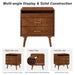 Nightstand With Charging Station, 2 Drawers And Open Shelf, USB / Type C Ports Home Essentials