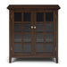 Acadian - Medium Storage Cabinet - Natural Aged Brown Simpli-Home