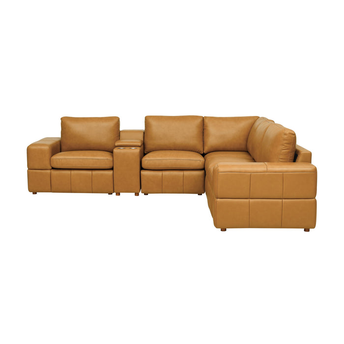 Modular Sectional With Large Square Arms Home Essentials