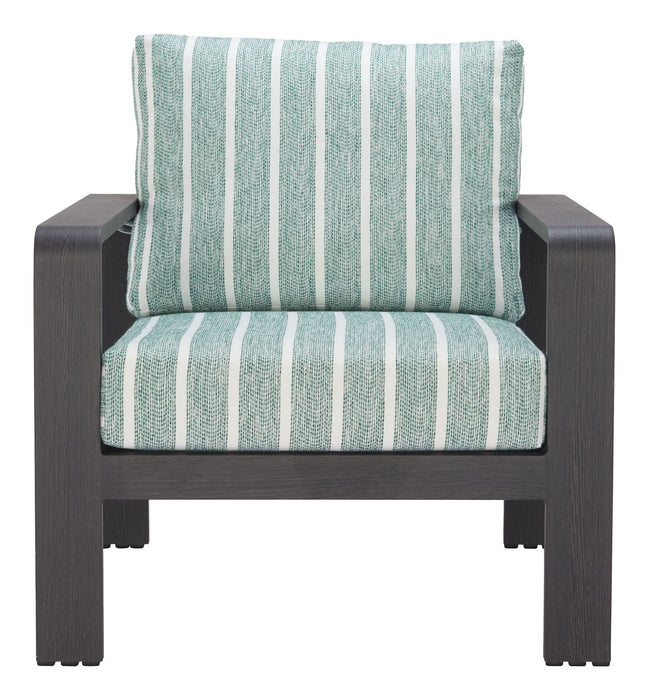 Rolig - Outdoor Armchair - Green Zuo Modern