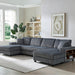 U-Shaped Convertible Sofa, 4 Seater Large Living Room Lounge Home Essentials