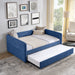 Upholstered Daybed With Pop Up Trundle Home Essentials