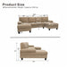 U-Shaped Sofa With Dual Chaise Home Essentials