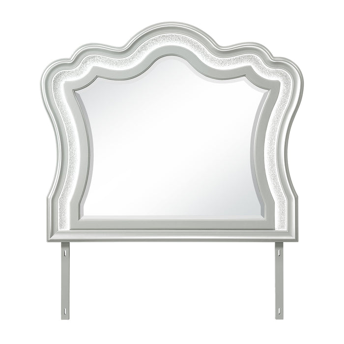 Aurelia - Mirror With LED Light - Silver Global Furniture USA