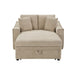 Modern Chaise Sofa With Hidden Storage For Living Room Hearth and Haven