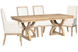 Coventry - Extendable Trestle Dining Table Set Magnussen Furniture